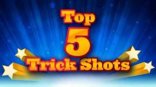 Harlem Globetrotters Top 5 Trick Shots [upl. by Aihsatsan]