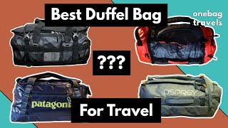 Best Duffel Bag for Travel [upl. by Hallvard]