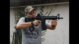 Umarex T4E TM4 RIS RAM CO2 Gewehr Kal 43  Review und Schusstest [upl. by Olympia]