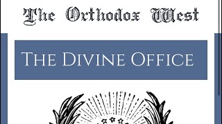 Orthodox Morning Prayer 21 Sept 2023 Western Rite Daily office English Office [upl. by Orat836]