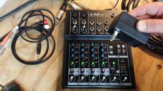 How to use an analog audio mixer [upl. by Eshelman]