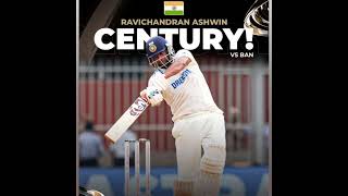 Ravi Ashwin century vs Ban youtube youtubeshorts indvsban raviashwin [upl. by Oetomit]