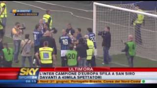 Inter Campione dEuropa 2010  Grande Festa San Siro 601 23052010  PARTE 2 [upl. by Madda]