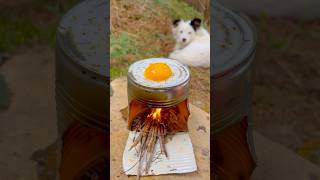 Survival Skills Amazing Tin Can Hobo Stove survival lifehacks camping [upl. by Oznohpla]