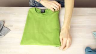 How to fold a Tshirt like a Pro  3 ways [upl. by Comptom19]