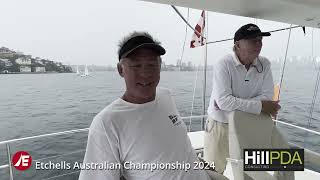 Day 1 of the 2024 Australian Etchells Championship [upl. by Ehttam127]