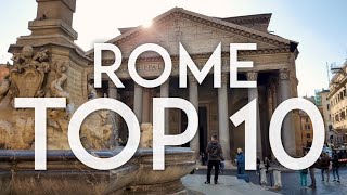 TOP 10 Things to do in ROME [upl. by Amias]