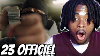 FIRST TIME REACTING TO 23 OFFICIELL  I LIKE THIS MAN SWEDISH RAP [upl. by Pascasia]