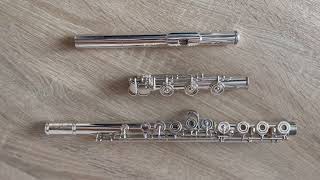 Flute repair  Miyazawa 202REH Brogger system [upl. by Eilla]