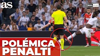 PENALTI para el REAL MADRID y el ÁRBITRO LO ANULA  ¿ERA PENALTI  CHAMPIONS LEAGUE [upl. by Vrablik]