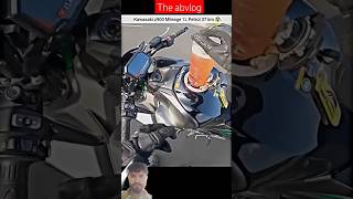 Kawasaki z900 Mileage Test shocking Result 😰 shorts bike rider z900 mileage superbike petrol [upl. by Lukin]