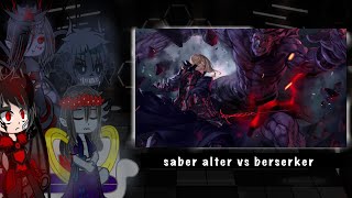 Реакция принцев Даэдра Алдуин  на quotsaber alter vs berserkerquot RU [upl. by Yemirej]