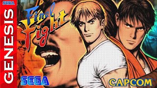 ASI ESTA QUEDANDO FINAL FIGHT PARA EL SEGA GENESIS 😍 2024  ROM [upl. by Garlen101]