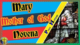 Novena Prayers To Mary Mother Of God  Feast Day January 1 [upl. by Akemal]