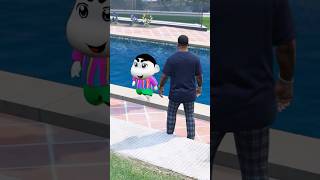 GTA 5  SKIBIDI TOILET MONSTER NE SHINCHAN PAR HAMLA KR DIYA gta5 shortsfeed skibiditoilet [upl. by Roydd]