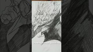 Drawing Okarun💀from Dandadan shorts art animedrawing [upl. by Almeida]