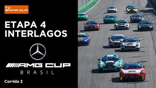 AMG CUP BRASIL  Corrida 2  4ª Etapa  Interlagos SP  Ao Vivo [upl. by Yremogtnom]