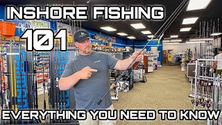 INSHORE Fishing Setups 101 EVERYTHING You Need to Know to Start Catching Saltwater Fish [upl. by Zorana978]