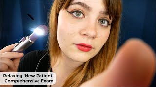 New Patient Comprehensive Physical Exam 🩺 Examining You Head to Toe 💤 ASMR Soft Spoken Medical RP [upl. by Xavler631]