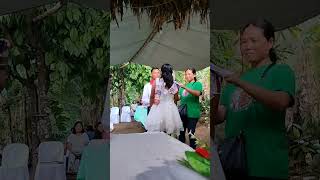 civil wedding pantomina dance in bicol [upl. by Vacuva284]