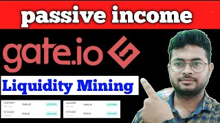 Liquidity Mining With Gateio  How To Earn Passive Income With Gateio  Gate io Airdrop [upl. by Samuele]