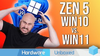 Windows 11 23H2 Sucks Zen 5 KB5041587 Patch Testing  Windows 10 Comparison [upl. by Aleuqahs]