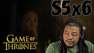 Game Of Thrones S5x6 quotUnbowed Unbent Unbrokenquot First Time Watch and Reaction [upl. by Jacquet]