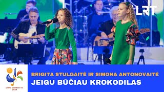 Brigita Stulgaitė ir Simona Antonovaitė – „Jeigu būčiau krokodilas“ „Dainų dainelė 2024“ [upl. by Anelleh]