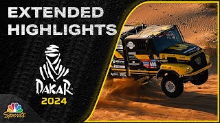 Stage 6 Day 1  2024 Dakar Rally  EXTENDED HIGHLIGHTS  11124  Motorsports on NBC [upl. by Chuck]