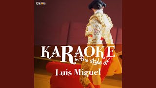 Sabor a Mi Karaoke Version [upl. by Watts60]