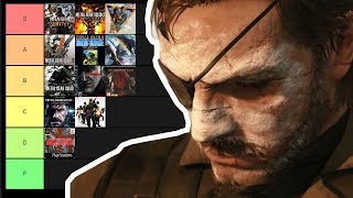 The Definitive Metal Gear Tier List [upl. by Bevis47]