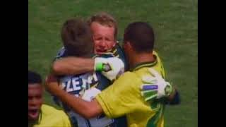 OSMAR SANTOS  Brasil x Itália Copa 1994 Cobranças de Penaltis Momentos Finais [upl. by Gove]