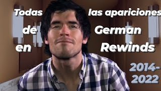 Todas las veces que German Garmendia apareció en un Rewind  20142022 ✨ [upl. by Atem]