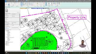 Revit Tutorial  Modeling Topography RVT 2023 and setting up site for Studio Project [upl. by Croix548]