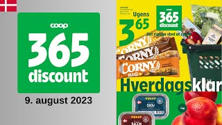 tilbudsavis 365  Tilbudsavis  9 august  coop tilbudsavis  Coop 365discount [upl. by Adnek]