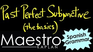 How to form the PAST PERFECT SUBJUNCTIVE in Spanish [upl. by Ettecul308]