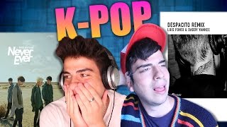 REACCIONO al KPOP y GONZOKCOREANO al REGGAETON [upl. by Reider]