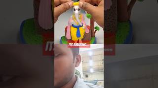 Amazing ganesha making  shorts shortsvideo trendingshorts viralshorts [upl. by Stannwood356]