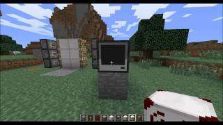 Tutorial Computercraft controled piston door [upl. by Nosmirc]