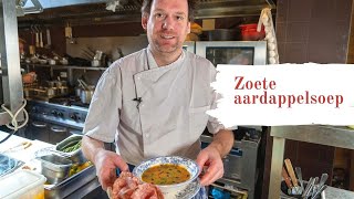 Koken met Rik de Jonge Zoete aardappelsoep [upl. by Landel98]