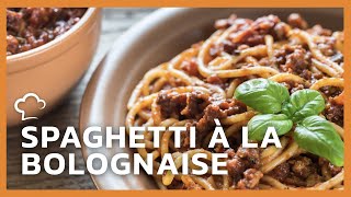 Spaghetti à la Bolognaise [upl. by Irrab]