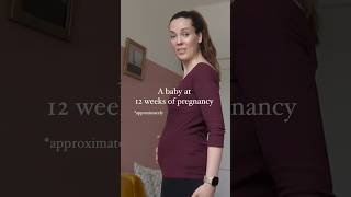 12 weeks pregnant baby size [upl. by Ynetsed]