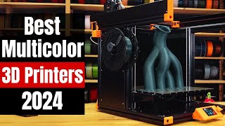 Best Multicolor 3D Printers 2024 3D Printing Magic [upl. by Stark277]