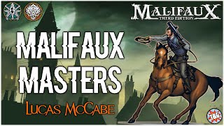 Malifaux Masters Lucas McCabe Explorers SocietyTen Thunders [upl. by Narba872]