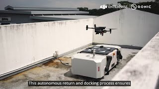 DJI Dock  Autonomous Security Patrol [upl. by Nevyar]