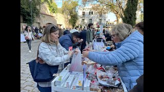 Mercat de Nadal Solidari de Pedralbes 2023 [upl. by Eeuqram]