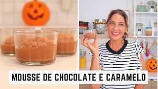 Mousse de chocolate e caramelo salgado [upl. by Priest730]