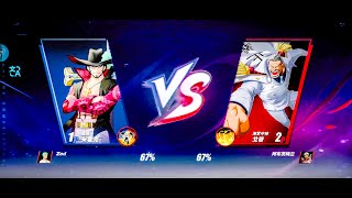 Dracule Mihawk Vs Monkey DGarp  One piece Fighting Path  Mobile Gameplay  Team Battle [upl. by Irem224]