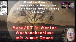 MondART in Worten  Wochenabschluss mit Almut Imura [upl. by Wendeline]