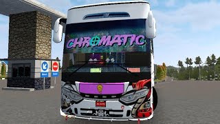 Chromatic livery bus simulator Indonesia [upl. by Enyrehtac]